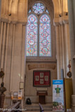 <center>Eglise des Réformés ou de saint-Vincent-de-Paul. </center>Deuxième chapelle. Chapelle des évangélistes.Gravures du XVIIe siècle représentant les quatre évangélistes : saint Matthieu, saint Marc, saint Luc et saint Jean.
Leurs attributs (l’homme, le lion, le taureau, l’aigle) trouvent leur raison d’être à la lumière de leurs écrits inspirés par l’Esprit Saint.