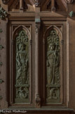 <center>Eglise des Réformés ou de saint-Vincent-de-Paul.</center>Porte de droite. Sagesse  (anges), Puissance (aigle au sceptre).