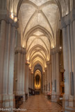 <center>Eglise des Réformés ou de saint-Vincent-de-Paul.</center>Bas-côté gauche vu du transept.