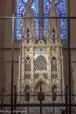 <center>Eglise des Réformés ou de saint-Vincent-de-Paul.</center>Collatéral de gauche. Au-dessus du tombeau, la maquette en plâtre de la façade de l'église, par l'entrepreneur Gabriel Villetelle, entre 1876 et 1884.