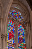 <center>Eglise des Réformés ou de saint-Vincent-de-Paul. </center>En haut saint Matthias ? et saint Marc. En haut, le lion de saint Marc.