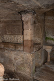 <center>La chapelle Saint Lazare.</center>l'autre représentant Moïse et le serpent d'airain ; la quatrième doit être restituée à l'extrémité de l'arête sud.