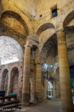 <center>Le sanctuaire paléochrétien</center>Dans le prolongement de la petite basilique, s'élève un grand monument à plan carré construit dans le rocher. Entouré autrefois sur ses faces sud, est et ouest par des arcades doubles et des colonnes de granit, il constituait la partie la plus sacrée de l'édifie. L'autel de marbre qui se trouve aujourd'hui dans la chapelle du Saint-Sacrement de l'église haute devait probablement abriter ici les reliques de Victor. L'arcade jumelle originelle se trouve au-devant de la grande arcade percée au XIIIe siècle.