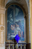 <center>Saint Nicolas du Chardonnet. </center>  Pietà du peintre récollet Claude François, dit « Frère Luc », datant du XVIIIe siècle