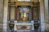 <center>L'église Saint-Paul-Saint-Louis</center>Chapelle Saint-Paul. Tableau «Le baptême de Lydie par Paul à Athènes» de François-Vincent Latil (1845).