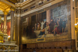 <center>Église Notre-Dame-de-Lorette. </center> Le chœur fut avec l'abside confié à des artistes de la même génération et de la même formation que ceux de la nef. A l'entrée du chœur de part et d'autre de l'autel à hauteur d'homme, à droite Michel-Martin Drolling (1786-1851) a peint Jésus au milieu des docteurs,