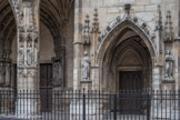 <center>Église Saint-Germain-l'Auxerrois.</center> Saint Céran, Saint Landry, Saint Gilbert, Sainte Bathilde , Sainte Jeanne de Valois.