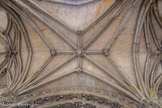 <center>Église Saint-Germain-l'Auxerrois.</center> Clef de voûte avec les quatre symboles des évangélistes.