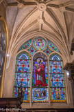 <center>Église Saint-Germain-l'Auxerrois.</center> Saint Charles Borromée, en vêtements épiscopaux, avec sa devise ‘Ecce venir, Domine’ (Voici, je suis venu, Seigneur)..