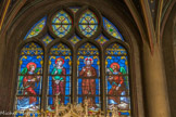 <center>Église Saint-Germain-l'Auxerrois.</center> La chapelle des Saints-Patrons. La Vierge avec le Christ et 2 anges.