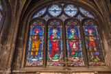 <center>Église Saint-Germain-l'Auxerrois.</center>  Le Christ avec la Vierge, encadrés par Saint Joseph et Saint Michel .