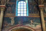 <center>Eglise Saint-Germain-des-Prés. </center> Ezechiel, Daniel et Elias, Elisée. La Résurrection et Jonas.