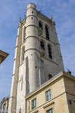 <center>Le lycée Henri IV. </center> La tour dite, à tort, de Clovis.