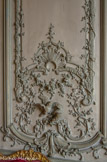 <center>Le château de Champs-sur-Marne. </center>Chambre d'honneur Chambre d'honneur avec sa boiserie sculptée du 18 ème siècle.