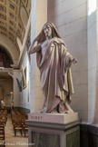<center>Ville d’Avray. </center> L'église Saint-Nicolas - Saint-Marc de Ville-d'Avray. «Le Christ» par Duret.