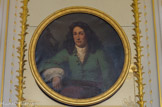 <center>Le château de Sceaux. </center> Jean - Baptiste Mauzaisse. Portrait de Pierre Puget 1834. Huile sur toile.