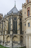 <center>Saint-Germain-en-Laye. </center> Le Château-Vieux. La chapelle, encastrée dans le château.