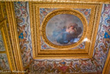 <center>Le cabinet des jeux. </center> Il comporte un plafond de Le Brun représentant le Sommeil.