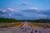 <center> Vaux le Vicomte, le soir. </center>