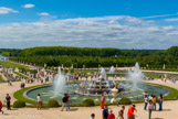 <center>Les jardins de Versailles.</center> Le bassin de Latoneet un des deux bassins des Lézards.