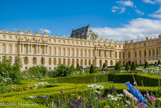 <center>Les jardins de Versailles.</center> Aile et parterre du Nord.