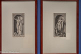 <center>Série des dieux antiques </center>Rome, Italie 1526
Gravures sur cuivre, musée des Beaux-Arts, Caen.
<br> Mercure, Vénus.