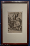 <center>Apollon présidant aux affaires d'honneur </center>Jan Pieterszoon Saenredam, d'après Hendrick Coltzius Pays-Bas 1596
Gravure sur cuivre
Musée des Beaux-Arts, Caen.