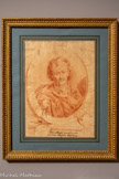<center>Portrait de Pierre Puget par son fils François</center>D'après Edme Jeaurat
Vermenton, 1688 - Paris, 1738
sur un dessin (?) d'Étienne Jeaurat
(Paris, 1699 - Versailles, 1789)
, sanguine sur papier