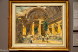 <center>L'Intérieur du temple de Diane à Nîmes</center>Antoine Chantron
Avignon, 1771 -1842.

Vers 1793 (?)
Aquarelle sur trait à la plume et encre brune sur papier