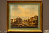 <center>Vue d'un chantier de construction navale à Marseille </center>Ange-Joseph-Antoine Roux
Marseille, 1765 - 1835
Mars 1835.
Aquarelle sur papier.
Roux a réalisé cette aquarelle quelques semaines avant son décès. Elle représente le principal chantier naval de Marseille, situé quai de la Construction. Des ouvriers s'affairent autour de frégates en cours d'assemblage, tandis qu'en arrière-plan apparaissent des bâtiments emblématiques de la vieille ville, comme le clocher des Accoules et l'Hôtel de Ville. Héritier du genre du « portrait de navires », Roux saisit avec minutie la vie maritime marseillaise, produisant des œuvres d'un grand intérêt documentaire