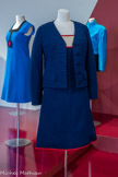 <center>10 Ensemble robe et veste</center>Courrèges (attribué à)
Maison de couture française fondée en 1961 par André Courrèges (1923-2016)
1965
Jersey de laine, matières synthétiques (doublure)
Marseille, Château Borély-Musée des Arts décoratifs, de la Faïence et de la Mode, inv.2001.38.291-2