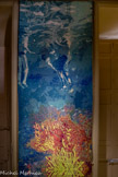 <center>Tapisserie : Longo Maï, le bain de midi</center>Laurence Aëgerter
(Marseille. 1972)
 (lés n°1 & n°2 d’une série de 4)
Tilburg (Pays-Bas), 2013 
Mohair, lurex - technique Jacquard
Marseille. Château Borély
Musée des Arts Décoratifs et de la Mode
Inv. 2013.13.1, 2013.13.2