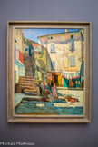 <center>La Place aux Herbes à Saint-Tropez</center>CHARLES CAMOIN
1905
Huile sur toile
L'Annonciade, musée de Saint-Tropez