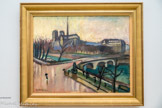 <center>Notre-Dame vue du Pont de l'Archevêché</center>CHARLES CAMOIN
vers 1908
Huile sur toile Collection particulière