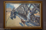 <center>Gustave Caillebotte (1848 -1894)</center>Le Pont de l’Europe. 1876. Huile sur toile.