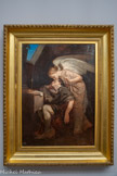 <center>Le Baiser de la Muse.</center>Félix-Nicolas Frillié (1821-1863)
1857
Huile sur toile.
France, Paris, Centre national des arts plastiques (Cnap), achat sur la liste civile, 1857, dépôt au musée Granet, Aix-en-Provence, 1857.