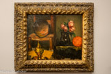 <center>Objets en cuivre et vase de fleurs</center>1860-1862
Huile sur toile.
Suisse, Martigny, Collection Fondation Pierre Gianadda