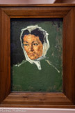 <center>Portrait de la mère de l’artiste. Portrait de Marie Cezanne, sœur de l’artiste </center>1866 -1867
Huile sur toile, recto verso.
États-Unis, Saint Louis (MO), Saint Louis Art Museum, achat du musée, 1934. <br> 
Cette œuvre recto verso est mentionnée pour la première fois par Georges Rivière en 1923.
Par la suite, ses deux faces sont évoquées séparément par les historiens. Lors d'une restauration en 1962, le portrait de la mère réapparaît, dégagé d'une épaisse couche de peinture noire qui le recouvrait. La touche picturale des deux œuvres laisse penser qu'elles ont bien été peintes en même temps, Cezanne ayant simplement retourné la toile.