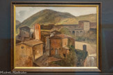 <center>Vue de Tivoli.</center>Huile sur papier marouflé sur toile Legs Granet