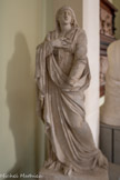 <center></center>Attribué à Barthélemy - François Chardigny
 (Rouen, 1757-Paris, 1813)
Vierge.
Modèle en plâtre pour une statue en pierre de calissane conservée ou centre d’instruction navale de Toulon.