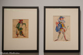 <center></center>Étude de costume d’Arlequin .Serge Tchekhonine
Vers 1925. <br> L’Arlequin
Serge Tchekhonine
Gouache sur papier Collection NMNM