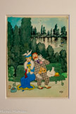 <center></center>23 novembre 1958 (7832 - Tome 6) Illustration de La Gloire de mon père Encre de Chine aquarellée 24 x 18 cm Collection famille Albert Dubout