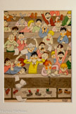 <center></center>27 octobre 1952 (7392 - Tome 6) Illustration de Topaze Encre de Chine aquarellée 32 x 24 Collection particulière