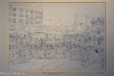 <center></center>Octobre 1948 (7078 - Tome 5)
Illustration de Fanny
Partie de pétanque sur le port de Marseille Encre de Chine 37 x 53 cm Collection famille Albert Dubout