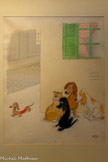 <center></center>15 février 1964 (8151 - Tome 6) Illustration de Entre Chiens Encre de Chine aquarellée 44 x Collection particulière