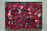 BON COURAGE 24 Mai 1982
Jean Dubuffet
Collage de 4 pièces d’acryle sur papier marouflé sur toile
[Collection Fondation Dubuffet. Paris]