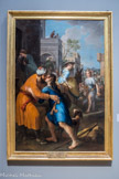 <center>Pierre Parrocel</center>Avignon, 1670 - Paris. 1739. 10. Les adieux de Tobie à son beau-père Ragouël.
1733.
Huile sur toile. Marseille. Musée des Beaux-Arts.