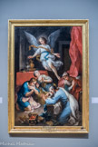 <center>Pierre Parrocel</center>Avignon, 1670 - Paris. 1739. 13. L’Ange Raphaël se fait connaître et s'élève dans les airs.
1733.
Huile sur toile. Marseille. Musée des Beaux-Arts.