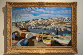 <center>Joseph Inguimberty (189ó-1971)</center>Le port de l'Estaque.
Huile sur toile 80 x 115.