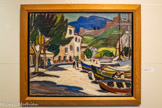 <center>Louis-Mathieu Verdilhan (1875-1928)</center>Le port de Cassis.
Huile sur toile 81 x 100 cm.